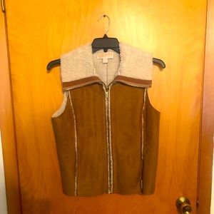 Michael Kors Faux Shearling Vest
